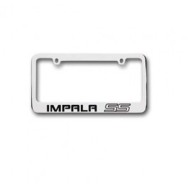 Chevy Impala SS License Plate Frame Chrome