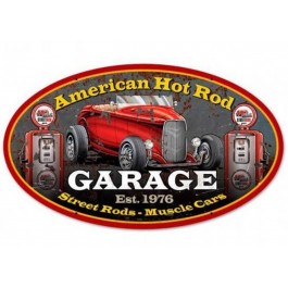 American Hot Rod Vintage Sign 24 x 14