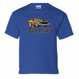 69 Camaro Warped Heads Youth T Shirt