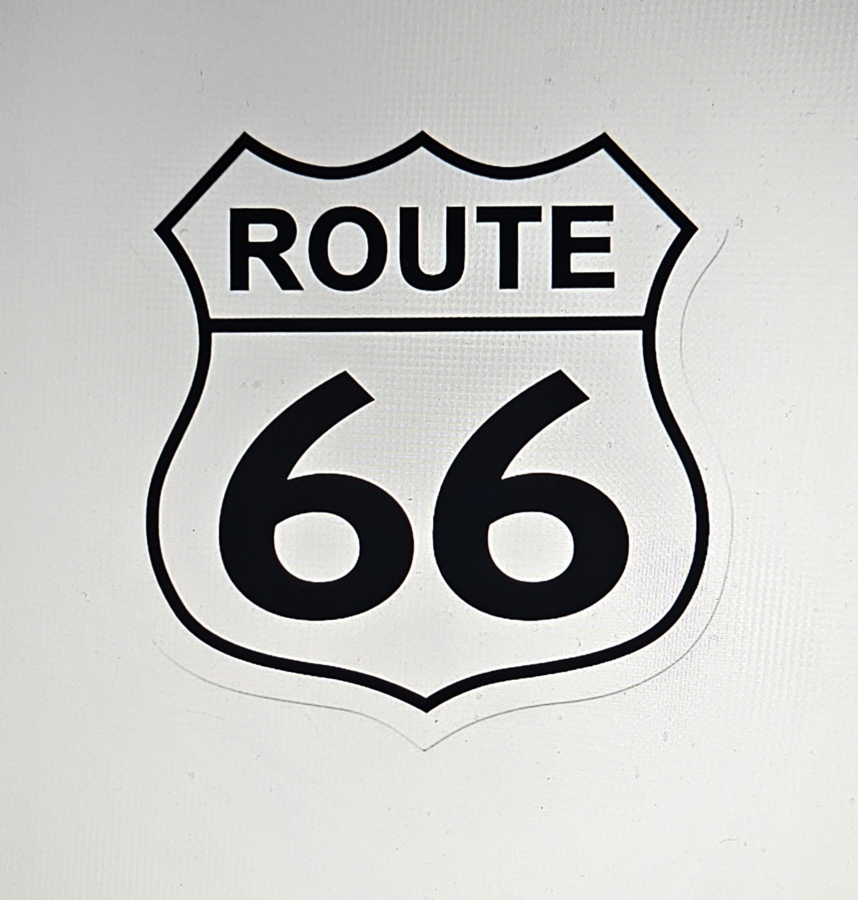 Route 66 Vintage Sign 15 x 15