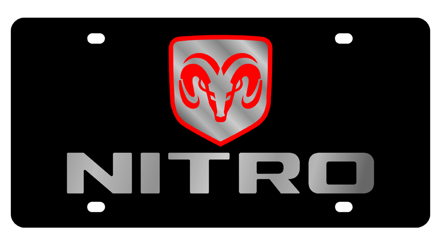 Dodge Nitro Lazer-Tag License Plate 