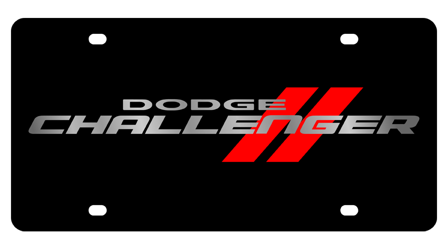 Dodge Challenger 2009+ Lazer-Tag License Plate