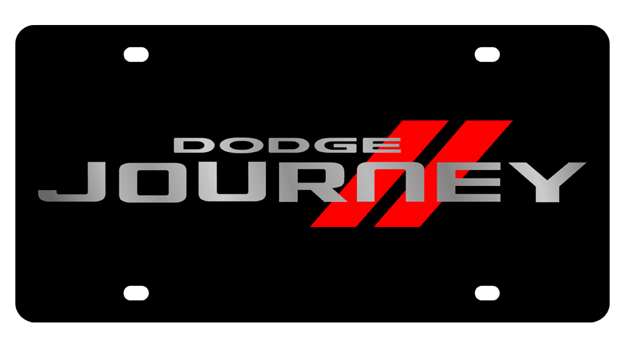 Dodge Journey 2009+ Lazer-Tag License Plate
