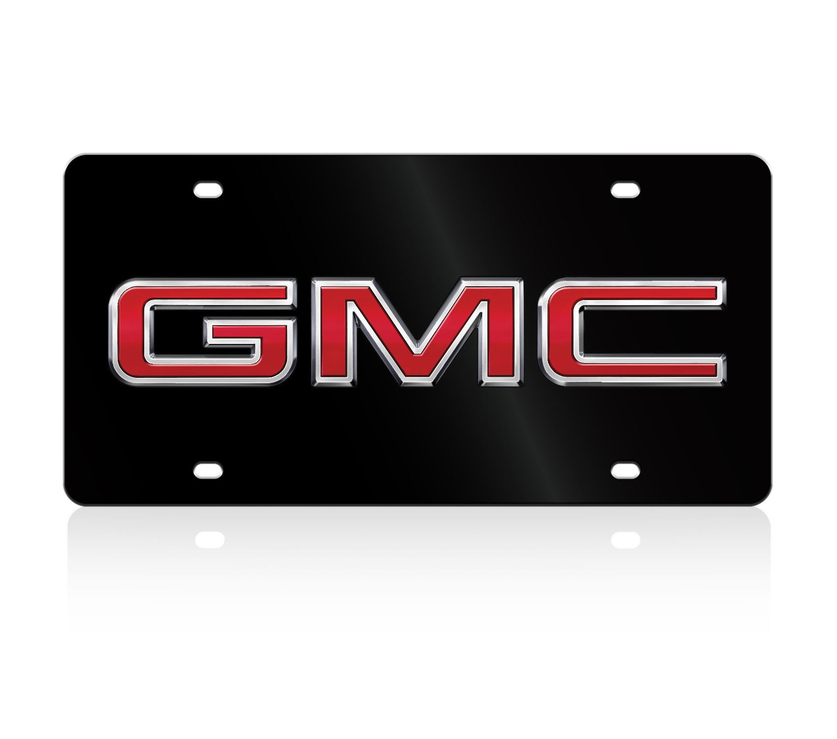 GMC Badge Lazer-Tag License Plate