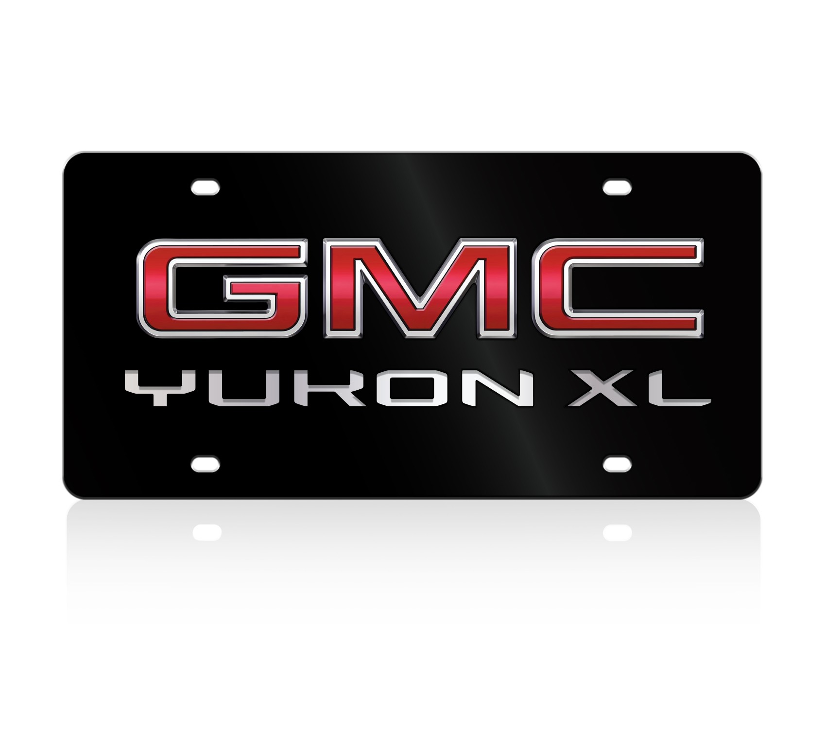 GMC Yukon XL Lazer-Tag License Plate