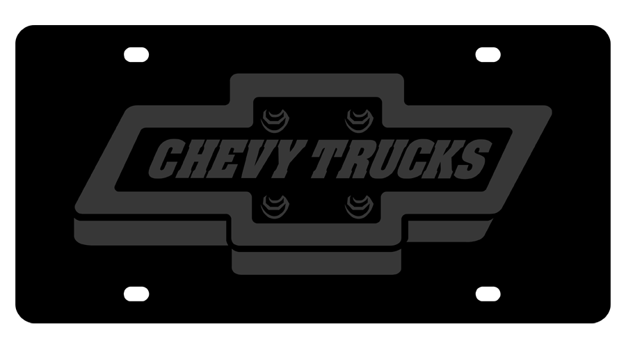 Chevy Trucks "Nights" License Plate