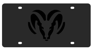 Dodge Ram "Nights" License Plate