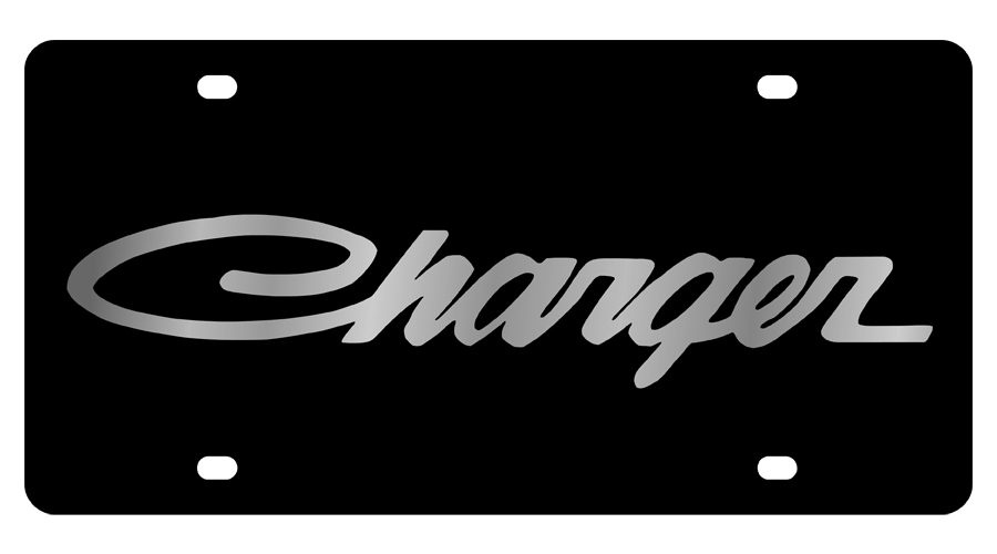 Dodge Charger Carbon Steel License Plate
