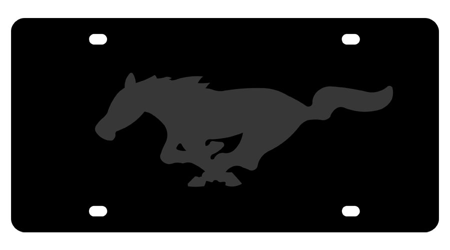 Ford Mustang "Nights" License Plate