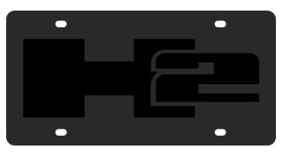Hummer H2 "Nights" License Plate