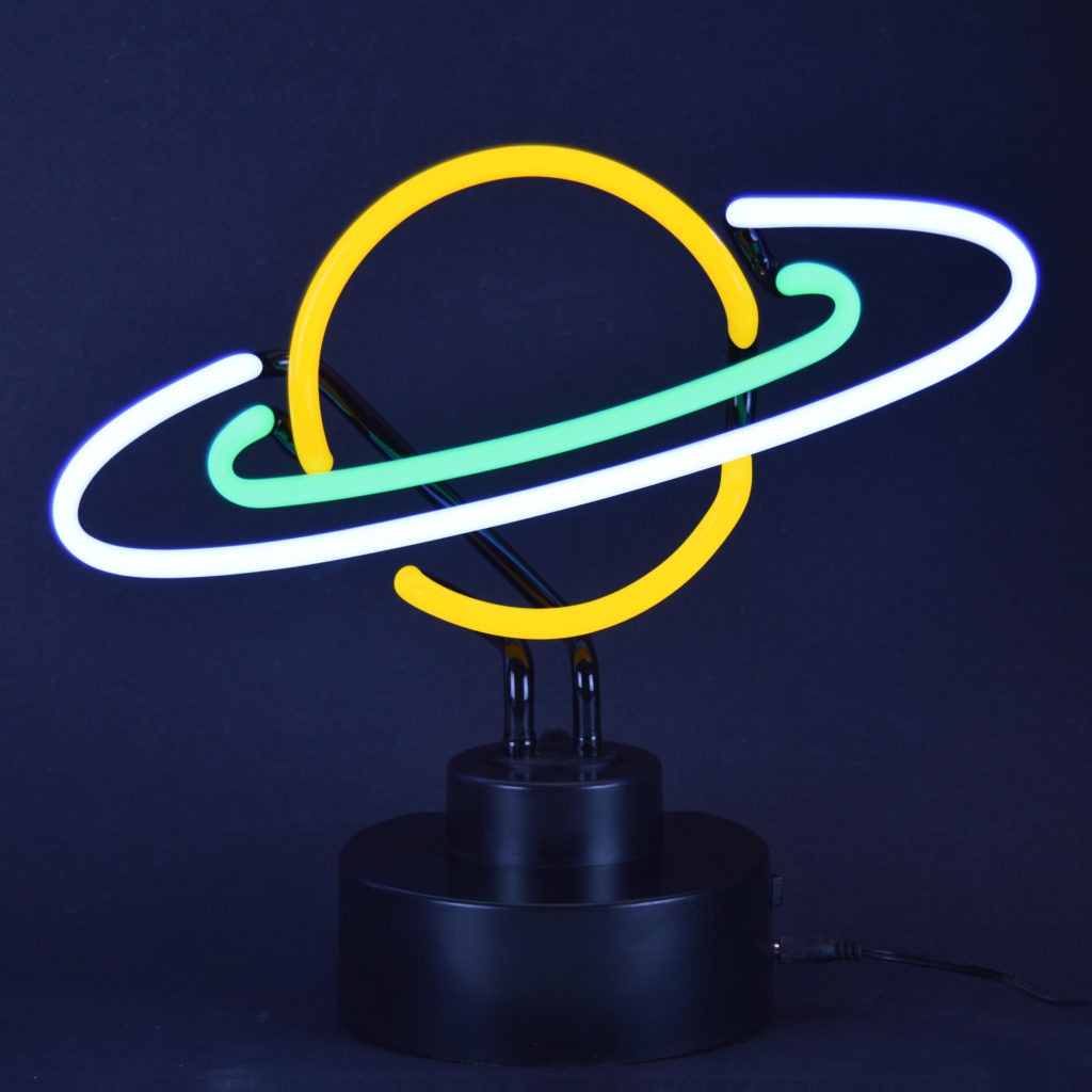 Saturn Neon Sculpture Sign