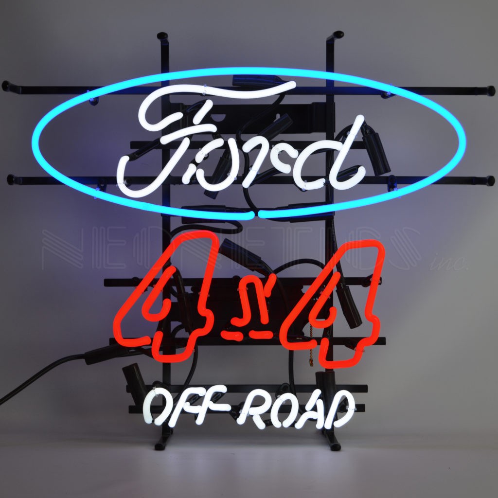 Ford 4x4 Off Road Neon Sign
