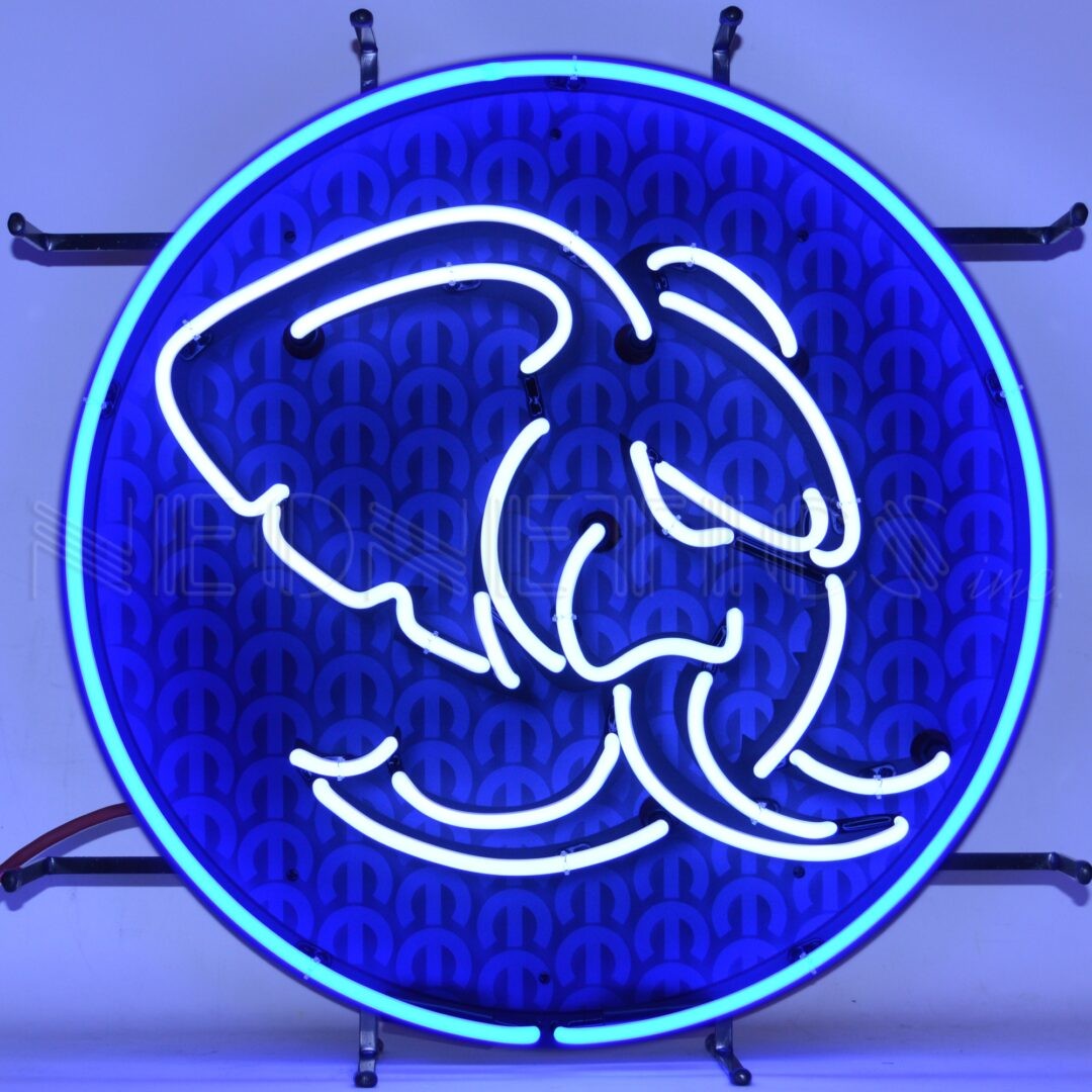 Mopar Hellephant Hemi Neon Sign