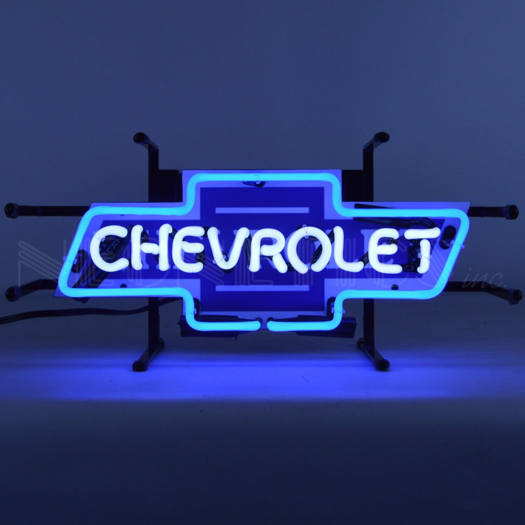 Chevrolet Junior Neon Sign with Bowtie