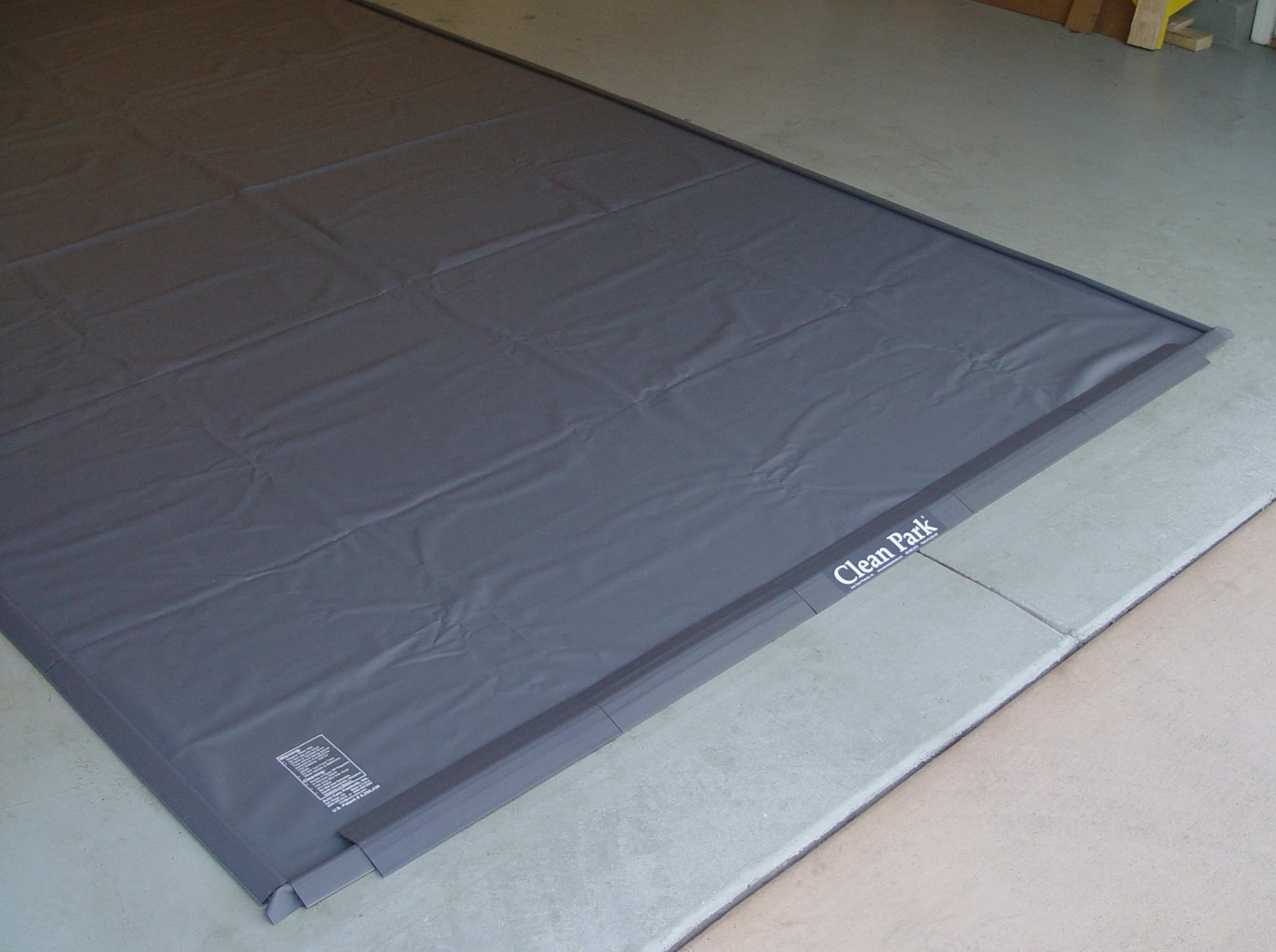 Oil Drip Mat for Motor Cycles and Golf Carts 4.5' x 9' (Heavy Duty 50 Mil)
