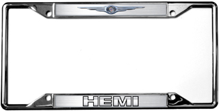 Chrysler HEMI License Plate Frame