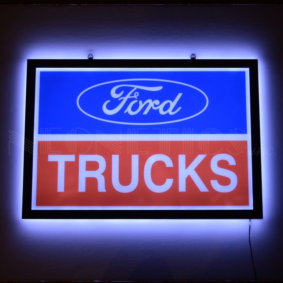 Ford Trucks Slim LED Sign