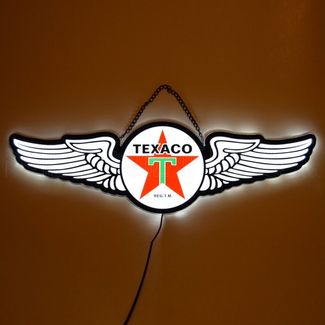 Texaco Wings Slim Line LED Sign