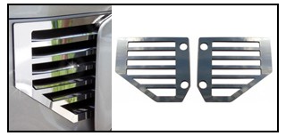 Hummer H2 Side Intake Grill Without Radio Antenna
