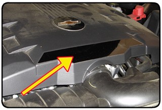 2010 Camaro V6 Engine Cover Overlay