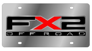 Ford FX2 Sport Off Road License Plate