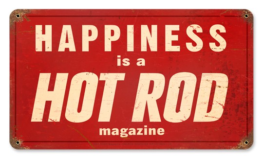 "Happiness Is A Hot Rod" from our Hot Rod Magazine Collection