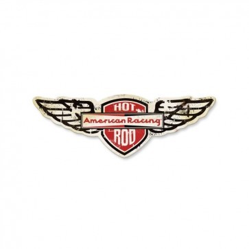 Hot Rod American Racing Wings Sign