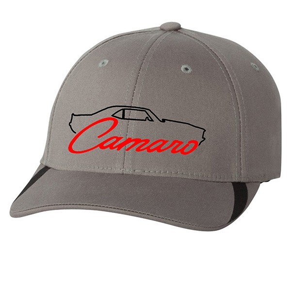 Camaro 5 Gen Silhouette Embroidered Hat