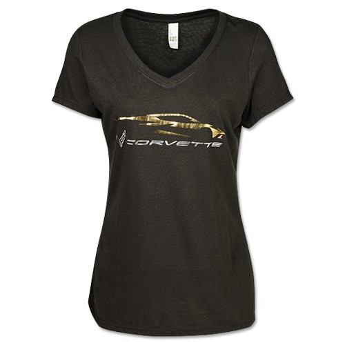 Ladies C8 Corvette T Shirt