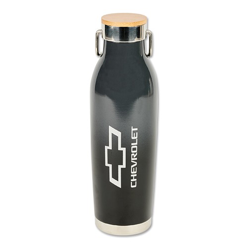 Chevrolet Gradient Steel Water Bottle with Bowtie