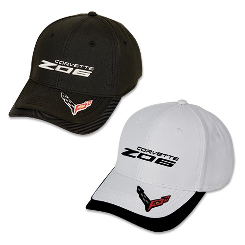 C8 Z06 Corvette Flag Accent Hat 