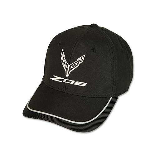 C8 Z06 Corvette Silver Accent Hat