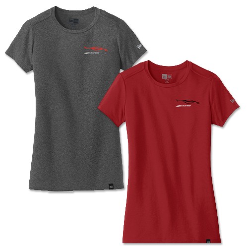 Ladies C8 Z06 Corvette Gesture T Shirt
