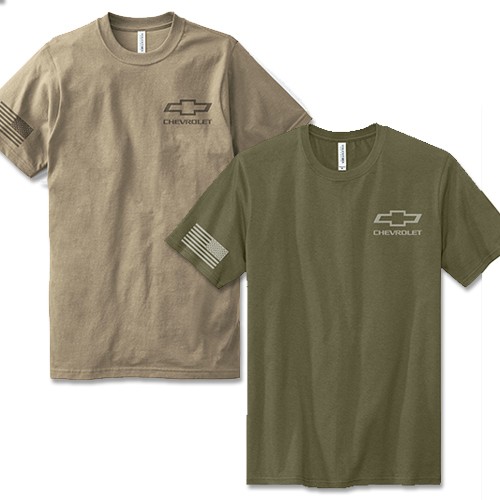 Chevrolet USA Made Patriot T Shirt with Bowtie