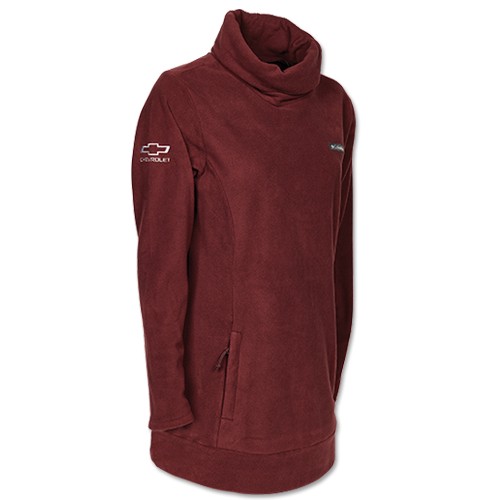 Ladies Chevrolet Columbia Fleece with Bowtie