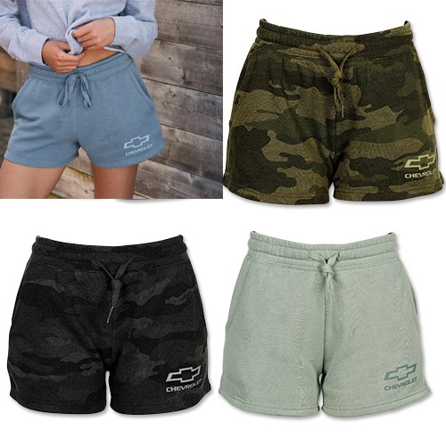 Ladies Chevrolet Wave Shorts with Bowtie