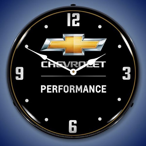 Chevrolet Performance 14" LED Backlit Clock