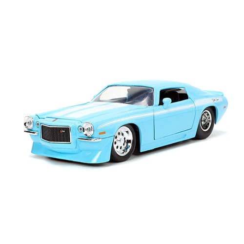 1971 Chevy Camaro 1:24 Blue Diecast