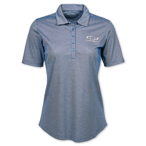 Ladies Chevrolet FIne Blend Polo with Bowtie 