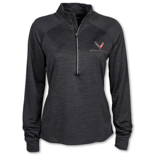 Ladies C8 Corvette Spyder Pullover