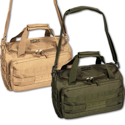 Chevrolet Military Duffel Bag with Bowtie