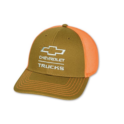Chevrolet Trucks Neon Trucker Hat with Bowtie