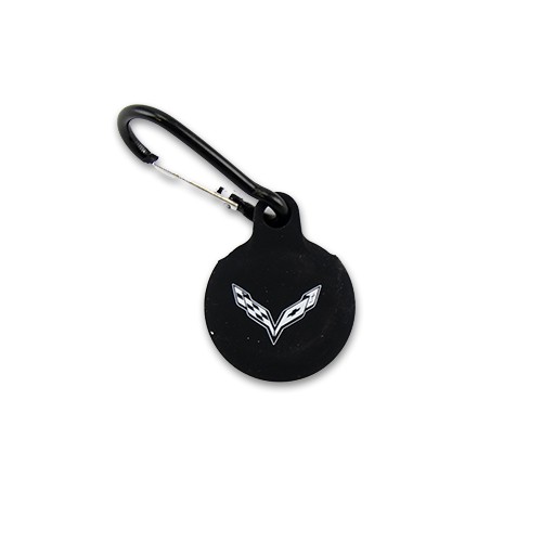 C7 Corvette Silicone AirTag Case Keychain