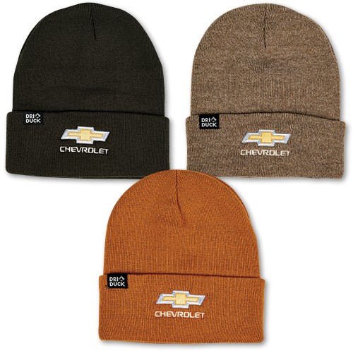 Chevrolet Dri-Duck Beanie with Gold Bowtie