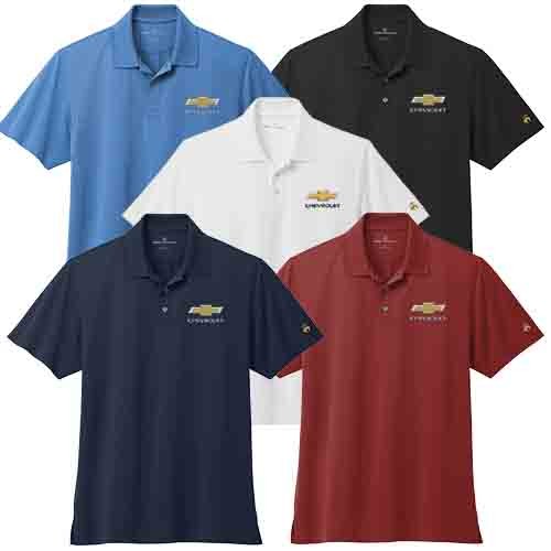 Chevy Brooks Bros. Polo with Gold Bowtie