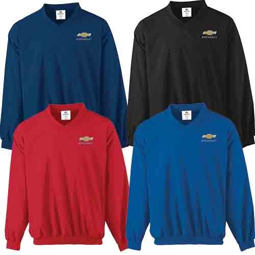 Chevy Micropoly Windshirt with Gold Bowtie