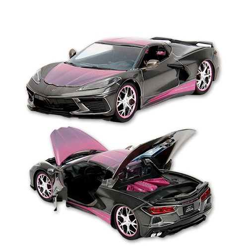 C7 Corvette Stingray Pink Slips 1:24th Diecast Dark