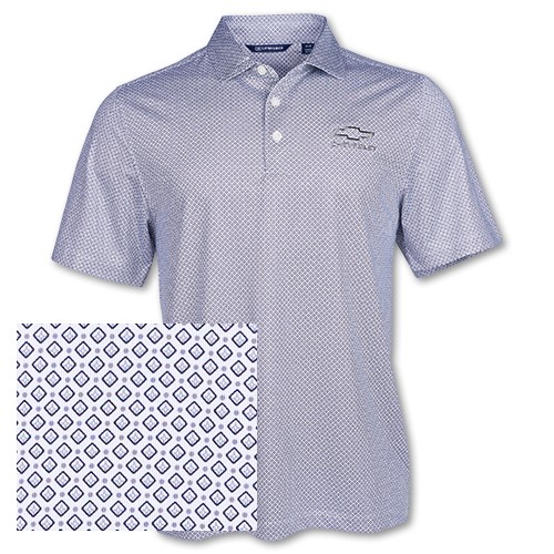 Chevrolet Cutter & Buck Diamond Polo with Bowtie