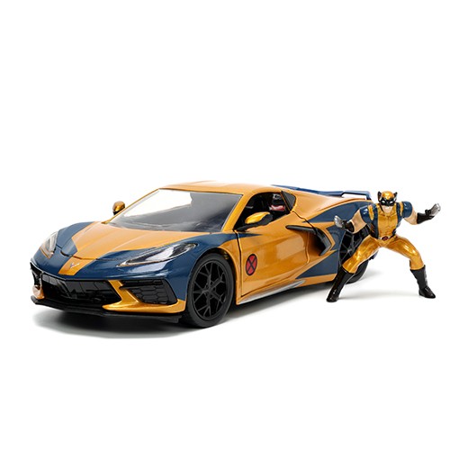 C8 Corvette with Wolverine 1:24th Diecast