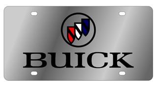 Buick Stainless Style License Plate